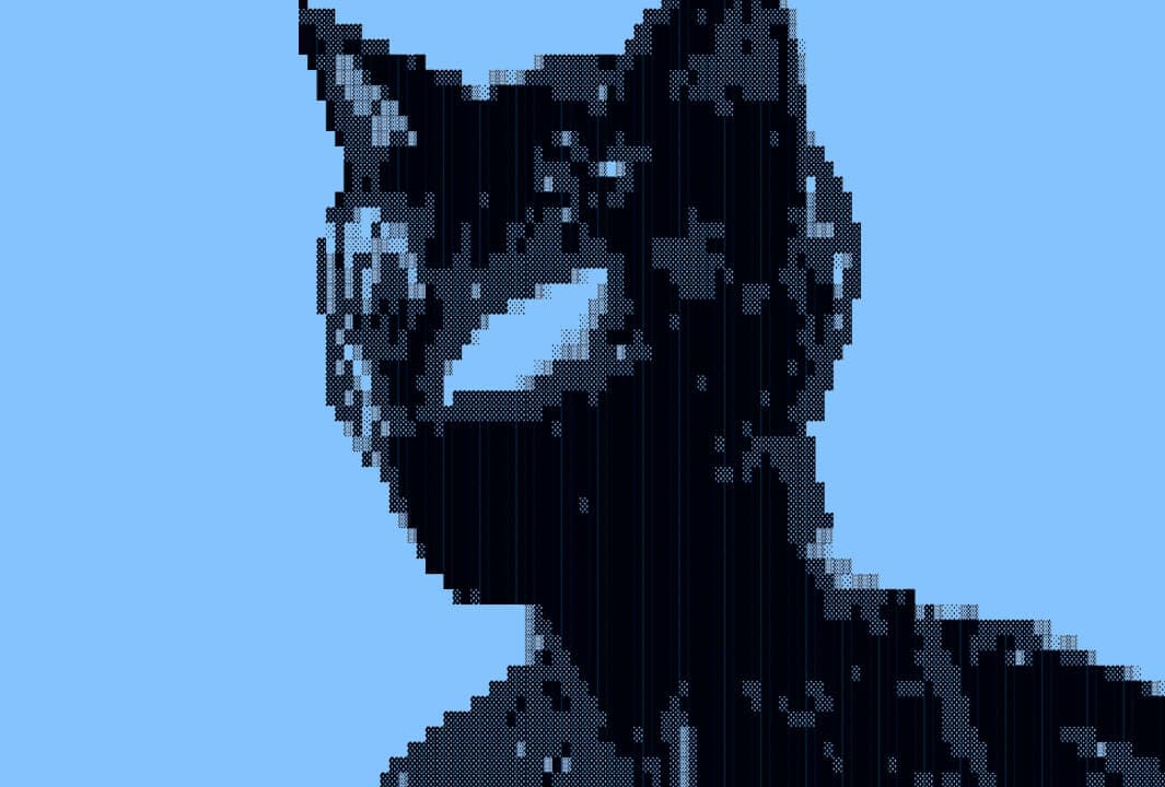 Pixel cat
